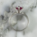 Anillo Solitario Rustico