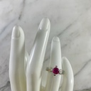 Anillo Solitario Rustico