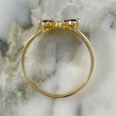 Anillo Quinceañera Crystal Butterfly