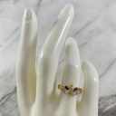 Anillo Quinceañera Crystal Butterfly