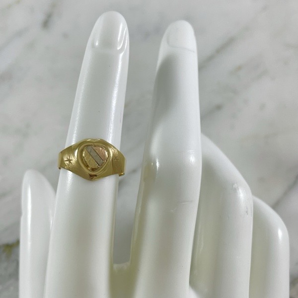 Anillo Corazon Tricolor