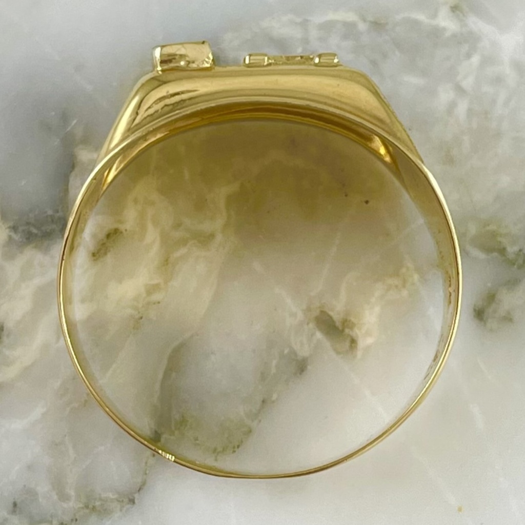 Anillo Hombre Jaguar Precolombino