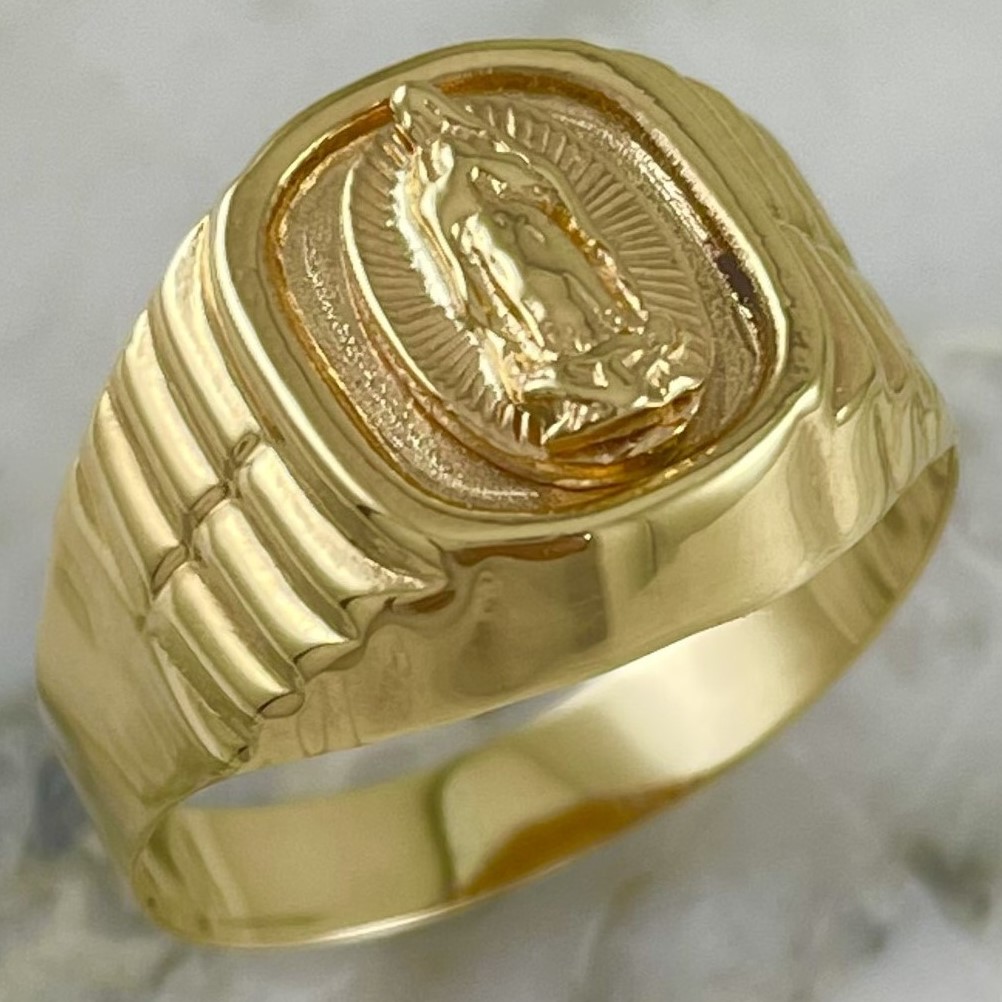 Anillo Sello Virgen Guadalupe