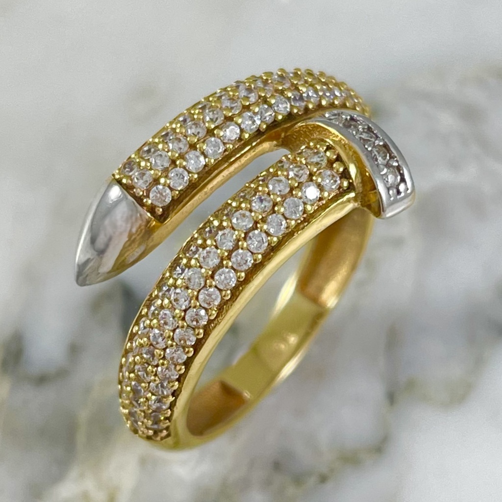 Anillo Clavo Brillante