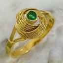 Emerald Turban Ring