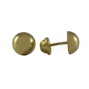7MM Half Ball Earrings