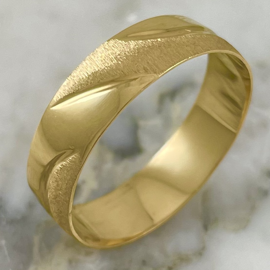 Sea And Heaven 6MM Ring