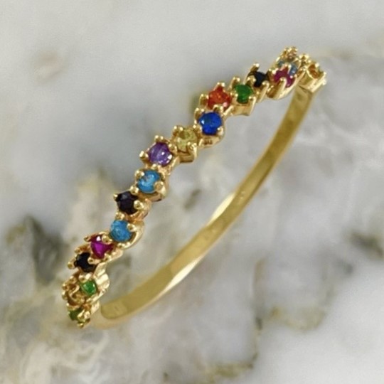 Zircon Tiara Ring