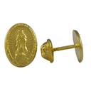 Virgin Of Guadalupe Halo Earrings