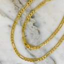 Cadena 3x1 Martillada 3MM 60 Cm