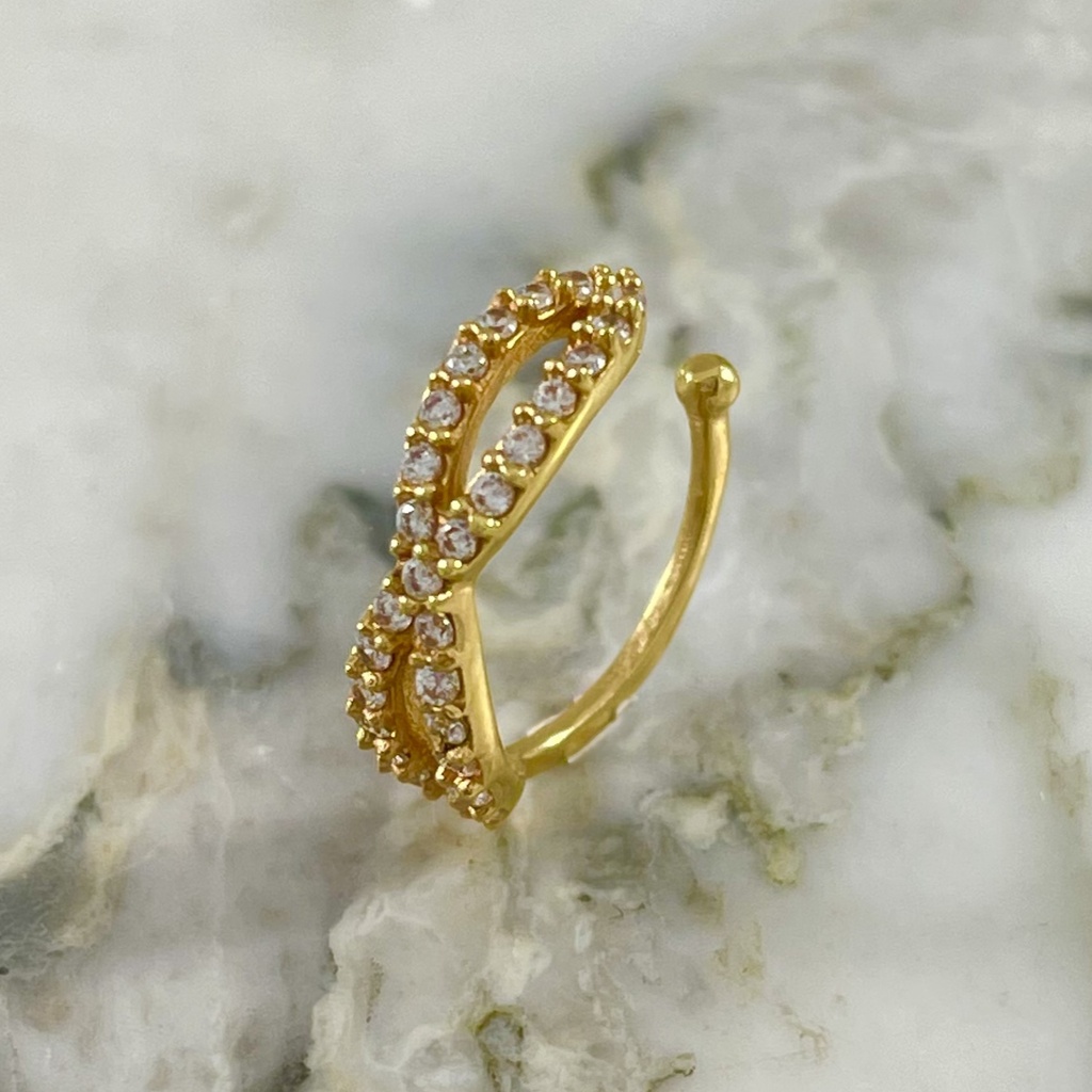 Ear Cuff Brillo Infinito