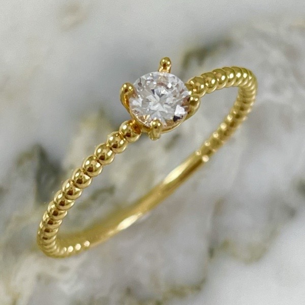 Anillo Banda Mini Bolas