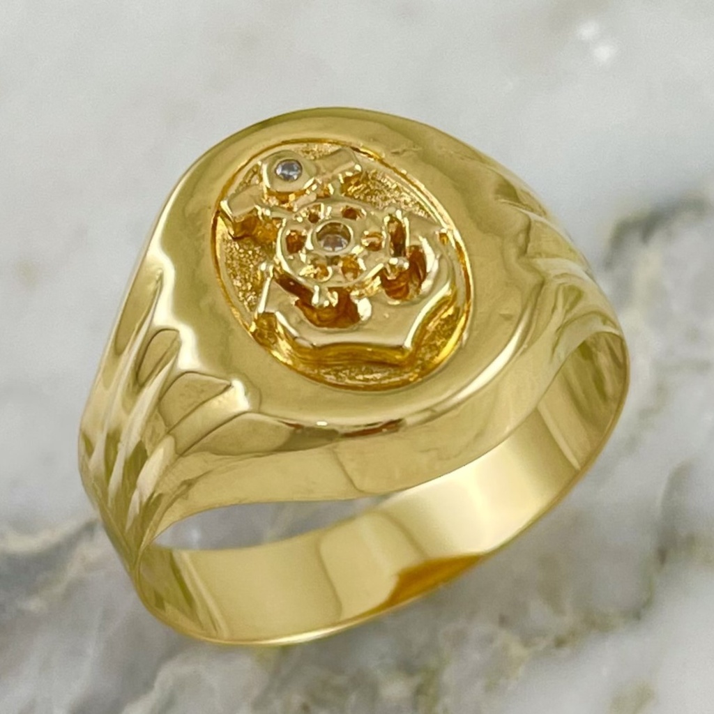Anillo Sello Ancla