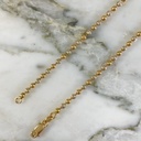 Tobillera Militar Bola Diamantada 3MM