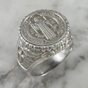 Anillo San Benito Plata