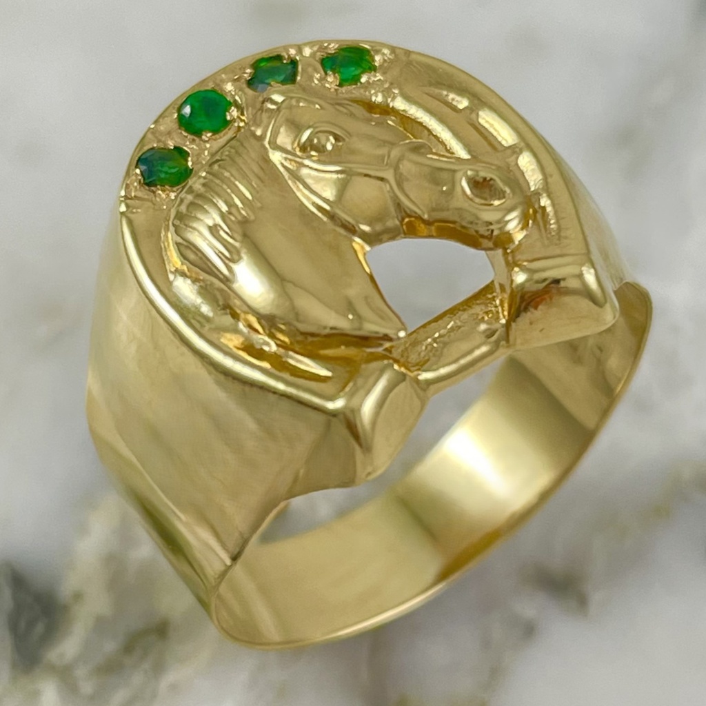 Anillo Horse Glitter
