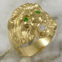 Anillo Leon Mateado